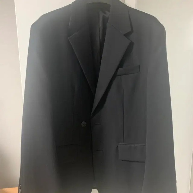 Unbranded Wool Blend Oversized Blazer for Men Size M Black