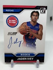 2022-23 Panini Donruss - Next Day Autographs Jaden Ivey #ND-JIP (AU, RC)