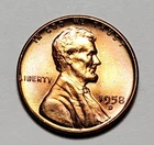 1958 D LINCOLN WHEAT PENNY UNC #C10293