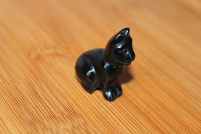 Onyx Katze Figur Carving Stein Mineralien Skulptur Dekoration
