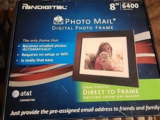 Digital Photo Frame 104 Retail 8" PanDigital PAN8008DW