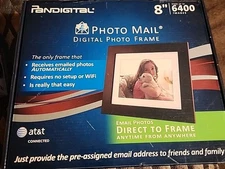 Digital Photo Frame ($104 Retail!) 8" PanDigital PAN8008DW 