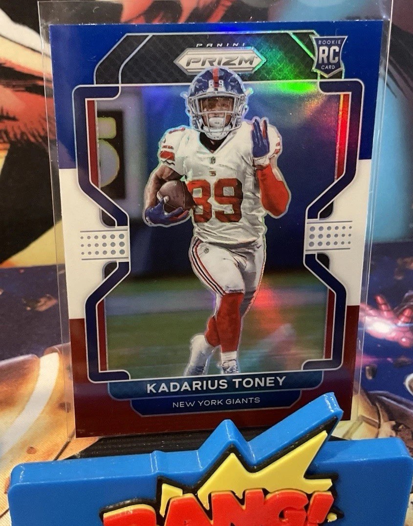 🔥2021 Prizm # 342 Red White Blue Prizm (RC) Kadarius Toney
