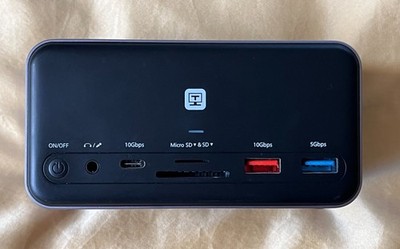 TobenONE UDS025 USB-C Docking Station for Macbook, USB 3.0, SD, Cables Included