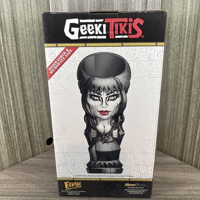 Geeki Tikis Tiki mug Elvira Mistress of the Dark 20 Oz Ceramic New  Box Horror 