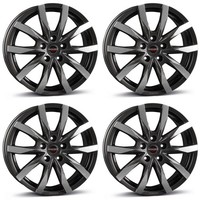 4 Cerchi Borbet CW5 7.5X18 ET43 5X120 Antp Per Vw Amarok T5 T6 T6.1 Multivan T6.