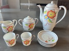 11 Piece Beautiful Vintage Hand-Painted Tea Set Made in Japan
