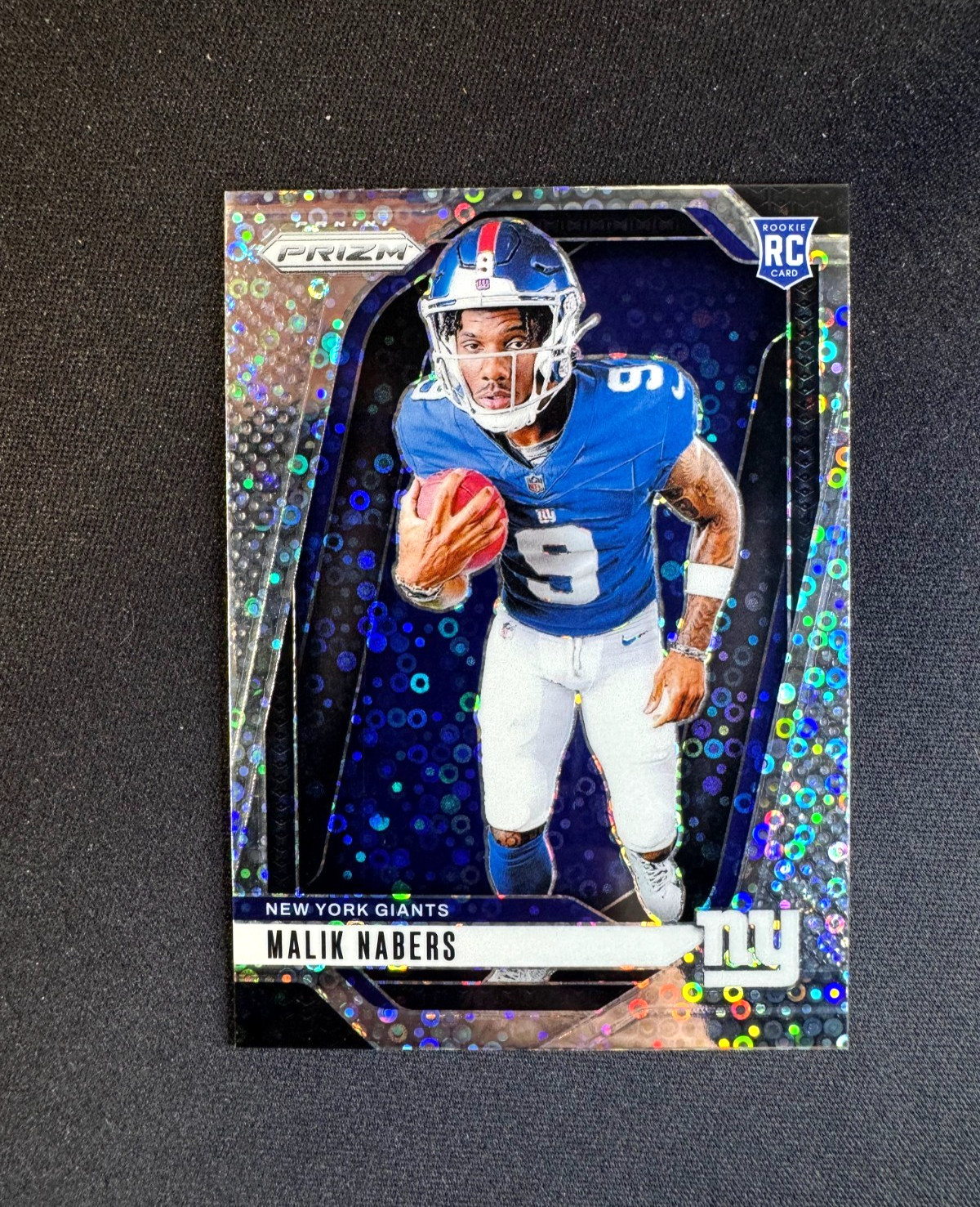 Malik Nabers 2024 Prizm #28 Rookie Variation - No Huddle Price Guide ...