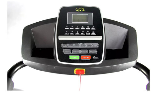 Opti Motorised Folding Treadmill with Incline Electric Running Machine Home - Picture 4 of 6