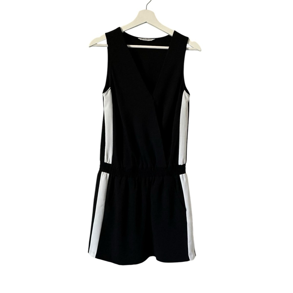 amanda uprichard black and white dress Izar Printed Sequin Dress main image 1