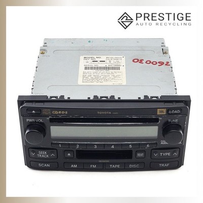 2004-2007 TOYOTA HIGHLANDER AM/FM CD Player Cassette Radio