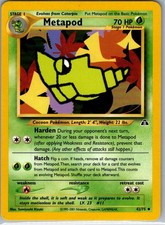 Metapod 42/75 Uncommon Neo Discovery Pokemon Unlimited Moderately Played on eBay