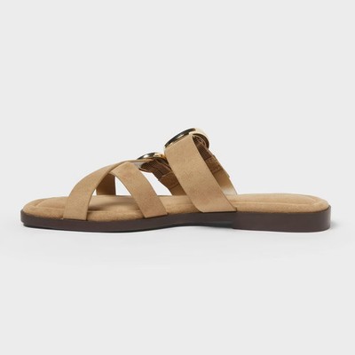 Women Ridge Sandals with Memory Foam Insole - Universal Thread