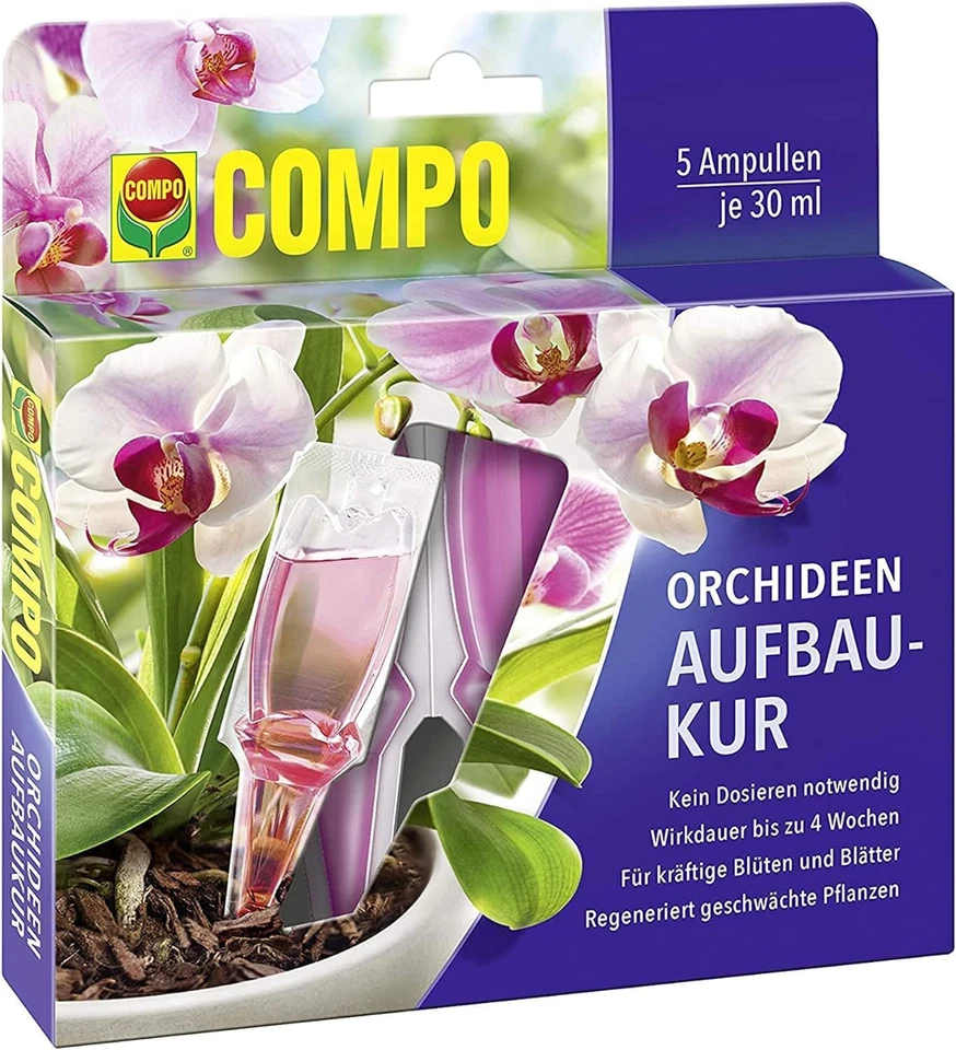 COMPO Orchideen Aufbaukur 5 X 30Ml