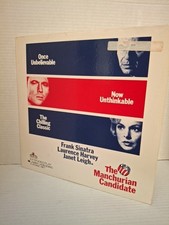 THE MANCHURIAN CANDIDATE 1962 LASERDISC Frank Sinatra,gr