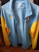 Sheffield Wednesday Light Blue With Yellow Writing On Back Jacket Size Small