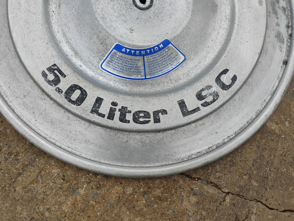 Lincoln Mark VII 1985 OEM tapa de filtro de aire admisión 5,0 L LSC Foto 2 de 4