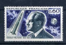 FRANCE - 1967, timbre 1526, Satellite, espace, neuf**