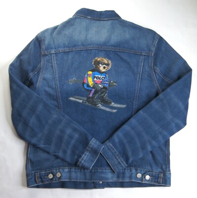たなはは【RALPH LAUREN】　Denim Polo Bear NWT Polo Ralph Lauren Women's Polo Jeans Suit Bear Denim