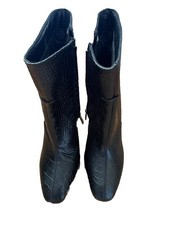 Aquatalia Black Boots Size 9.5 NWOB