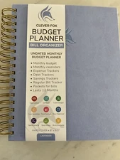 Clever Fox Budget Planner & Monthly Bill Organizer With Pockets. Expense Tracker