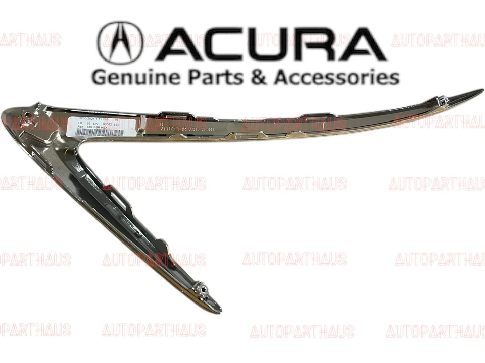 19-22 ACURA ILX PARACHOQUES PASAJERO LUZ ANTINIEBLA REJILLA MOLDURA MOLDURA CROMO Foto 2 de 4