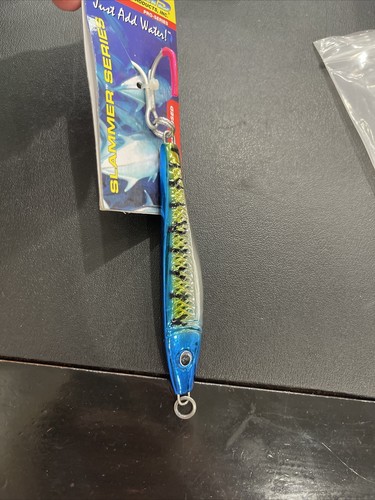 Braid Products 756-20 Slammer Series Pro Jig Blue Mackerel 4oz. New In Package - Picture 2 of 5