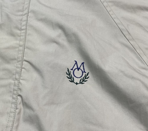 Vintage Members Only Jacket Mens L Long Beige Full Zip 80s 90s Retro Windbreaker - Picture 10 of 22
