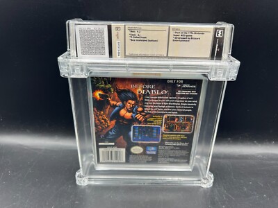 Misfold Blackthorne Blizzard Nintendo GBA WATA 9.2 A+ FACTORY