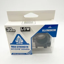 UTG 30mm 2pcs Low Pro Max Strength Picatinny Rings 22mm Wide - RG2W3104