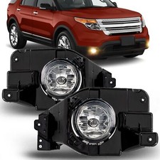 Fog Lights Lamps Replacement for 2013 2014 2015 Ford Explorer Fog Light Compa...