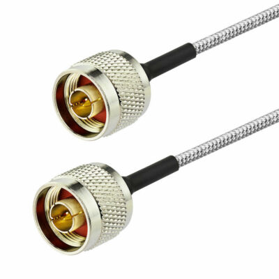 Eightwood N Stecker zu N Stecker RF Koax Kabel Verlängerung Kabel RG402 50CM