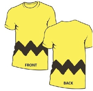 CHARLIE-BROWN-costume-cosplay-Licensed-Peanuts-MENS-tee-t-shirt-S-M-L-XL-2XL-3XL
