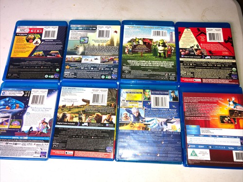 8 Blu Ray DVD Movie Lot Family Action Disney Assorted Mixed - Picture 10 of 12
