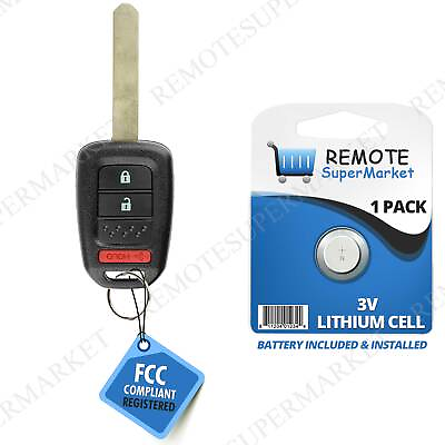 #ad Replacement for Honda 13 15 Crosstour 14 16 CR V 15 17 Fit 16 17 HR V Remote Key $12.95