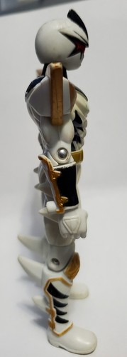 Figura de acción Bandai Power Rangers Dino Thunder White Ranger 2003 6" - Imagen 2 de 6