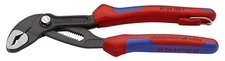 KNIPEX Tools 87 02 180 T BKA 7" Cobra Pliers, Tether Attachment-Comfort Grip,