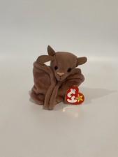 Batty The Bat Ty Beanie Baby With PVC Pellets And Errors
