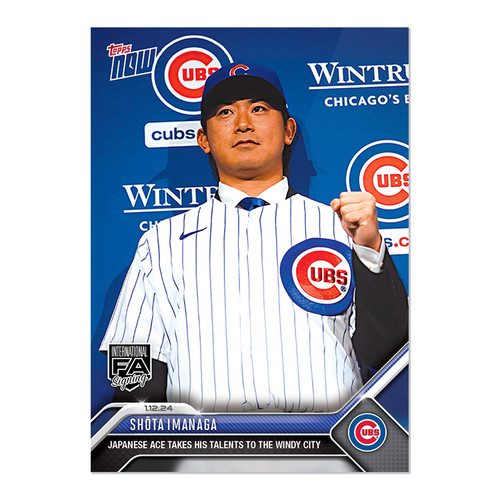 2023 Topps Now OS27 Shōta Imanaga
