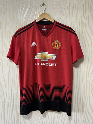 MANCHESTER UNITED 2018 2019 HOME FOOTBALL SHIRT SOCCER JERSEY