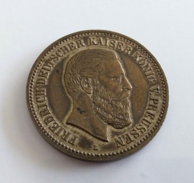 Medaille Bronze Frederique Kaiser Preussen 1888 REF78512