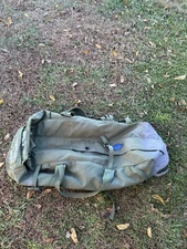 US Military IMPROVED Duffel Bag ZIPPERED Duffle Bag USGI 8465-01-604-6541 USED