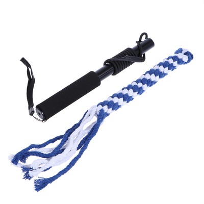  Interactive Dog Toys Ausziehbarer Flirt Pole Lustiger Chasing Tail Teaser und