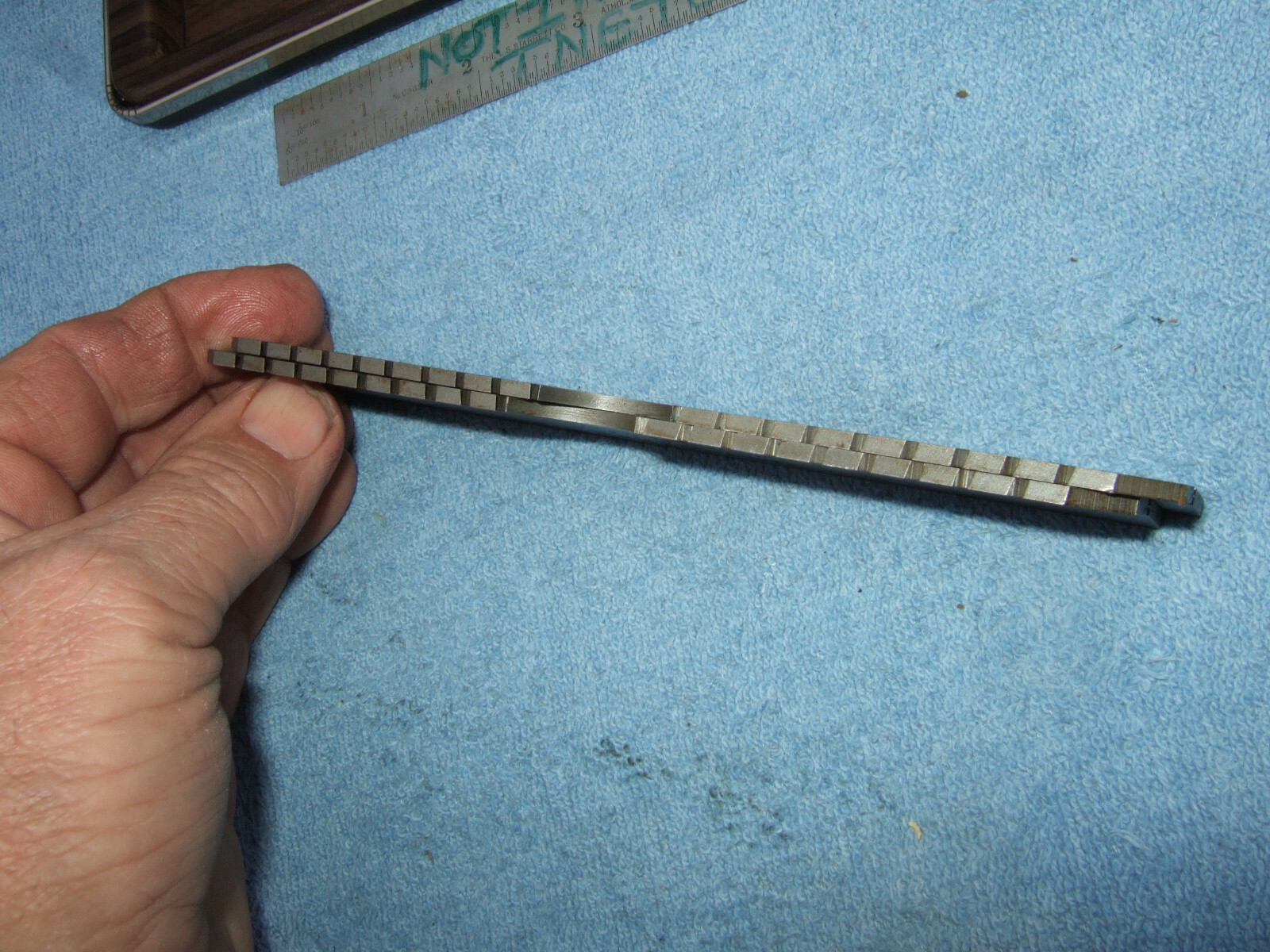 PERMA-GRIPS RALMIKES 028-6A W/CASE THIN GRIPS MACHINIST TOOLMAKER SURFACE GRIND