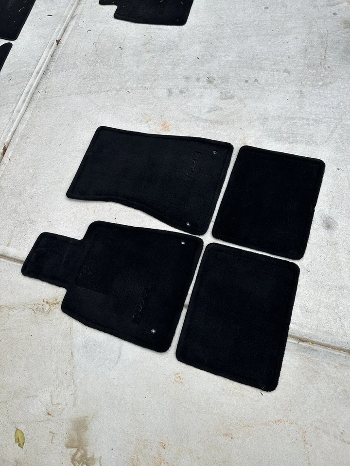 94-00 Lexus LS400 Full Set Carpet Floor Mats OEM Black XF20 - Изображение 3 из 4