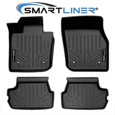 SMARTLINER Custom Fit Floor Mats 2 Row Liner Set TPE 2020-2025 Mini Cooper SE EV
