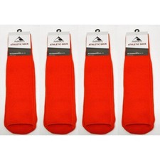 4 Knee High Long Athletic Sports Socks x Football, Soccer, Baseball, Softball