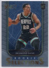Desmond Bane 2020-21 Panini Select Basketball Rookie Selections