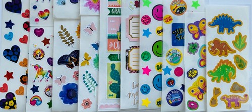 150+ BULK Lot of Scrapbooking Stickers Great Variety! Mixed Themes Holiday - Picture 13 of 14