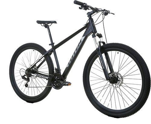 700c Front Wheel - 35mm Black/Silver Alloy Rim With Quick Release Hub, 36H Spokes